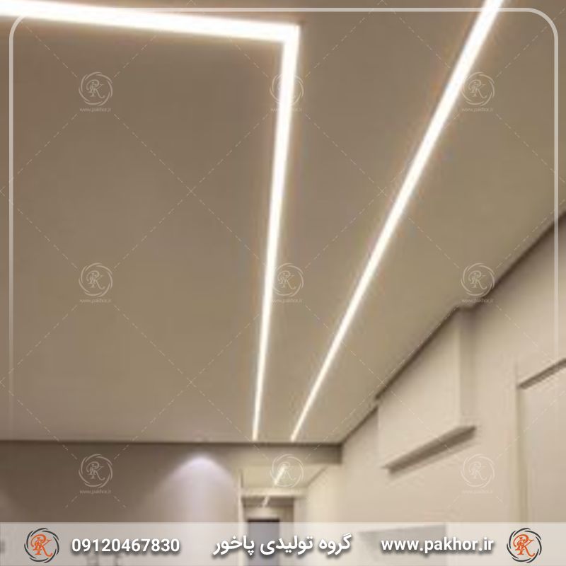 نقش برجسته لاین نوری سقف در جذابیت فضاهای داخلی