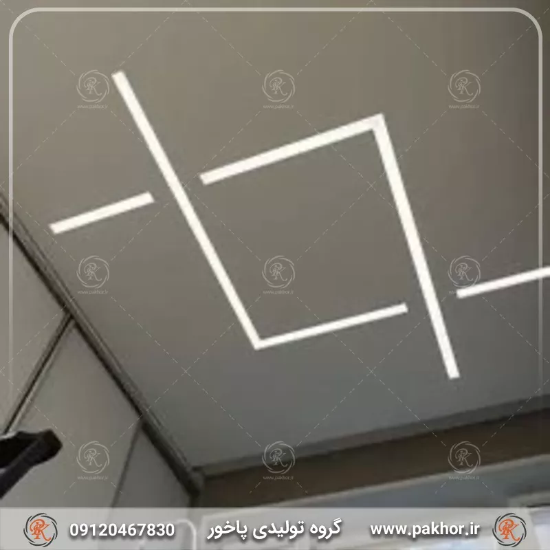 کاربردهای لاین نوری دور سقف مدرن