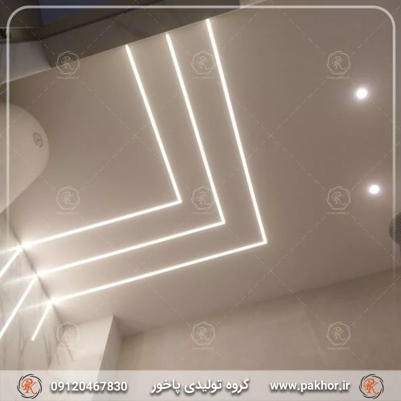 نورپردازی بدون سایه با پروفیل نور خطی دیفیوزر دار