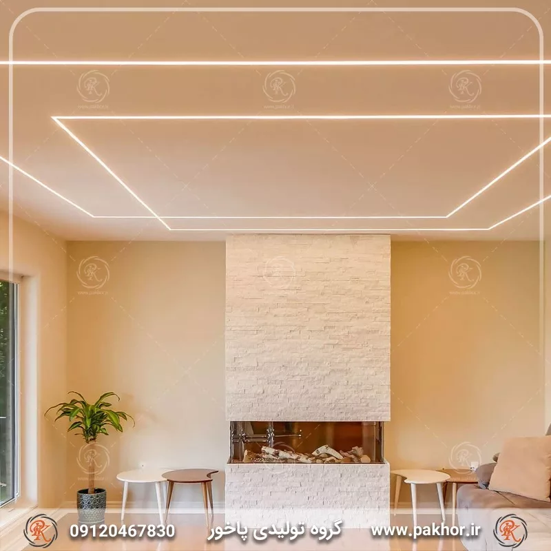 نورپردازی بدون سایه با پروفیل نور خطی دیفیوزر دار