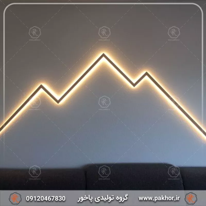 پروفیل نور خطی خم شونده و 3 مدل پرطرفدار
