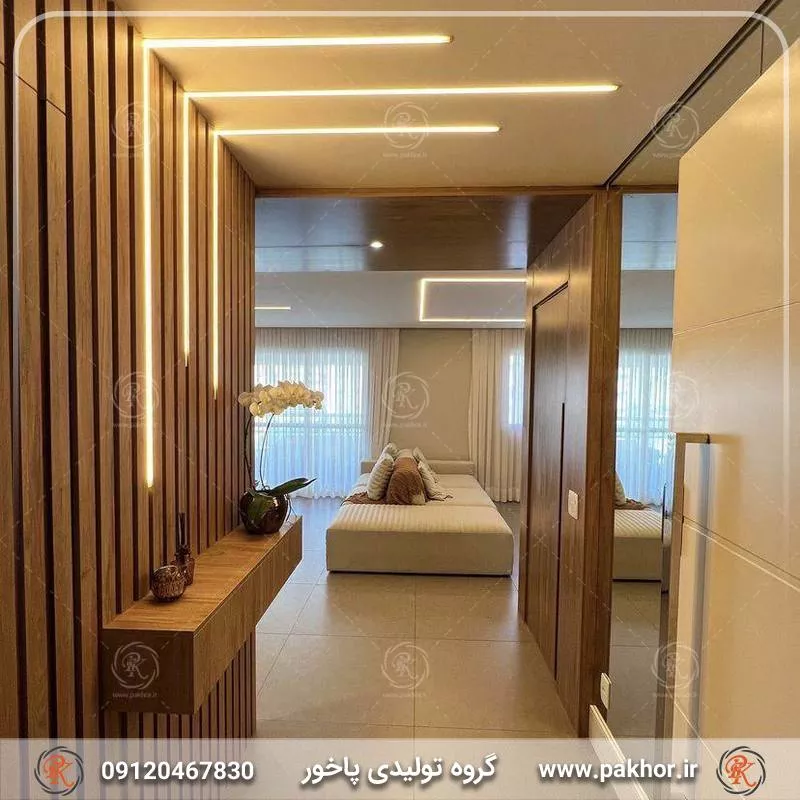 قیمت لاین نوری روکار تجهیز شده آلومینیومی