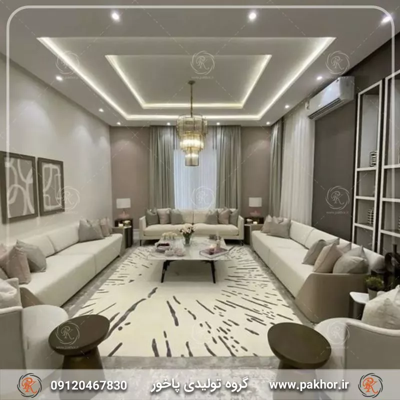 اجرای نورپردازی کم هزینه با قیمت لاین نوری سقف