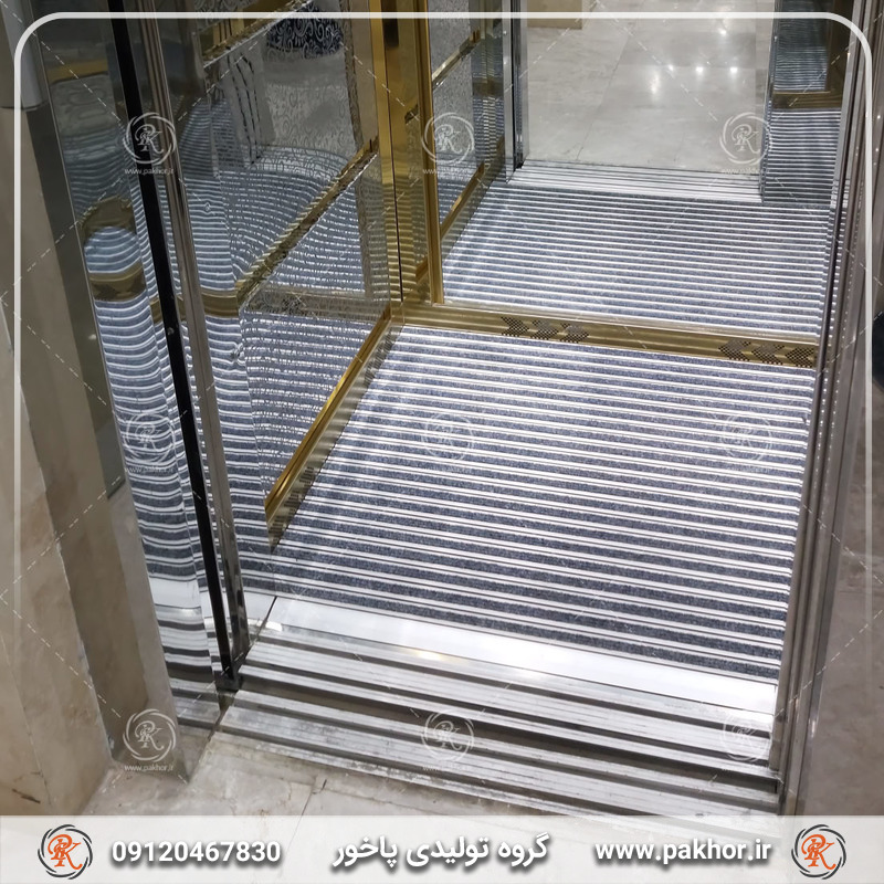 کاربردها و قیمت کفپوش آلومینیومی کف آسانسور