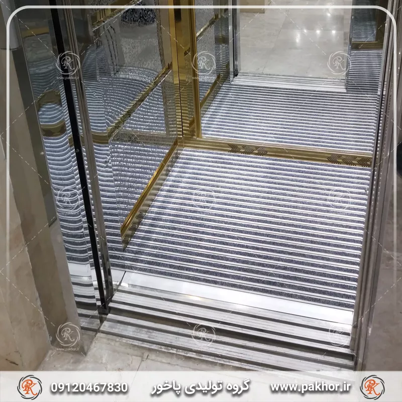 کاربردها و قیمت کفپوش آلومینیومی کف آسانسور