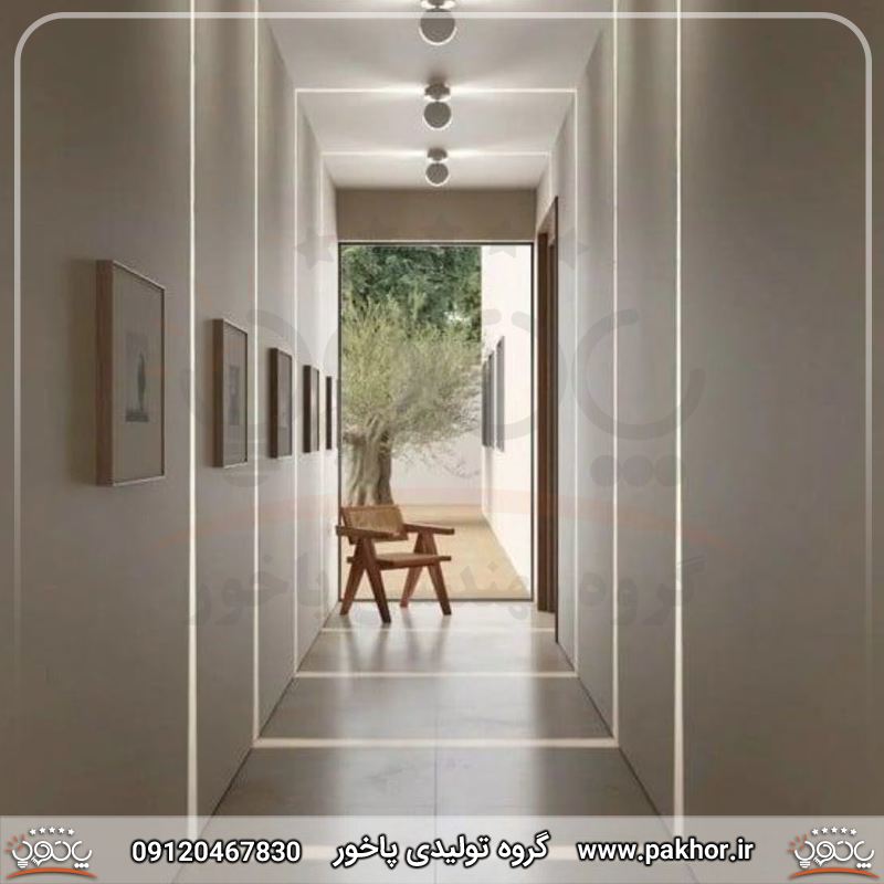 نور خطی دیواری