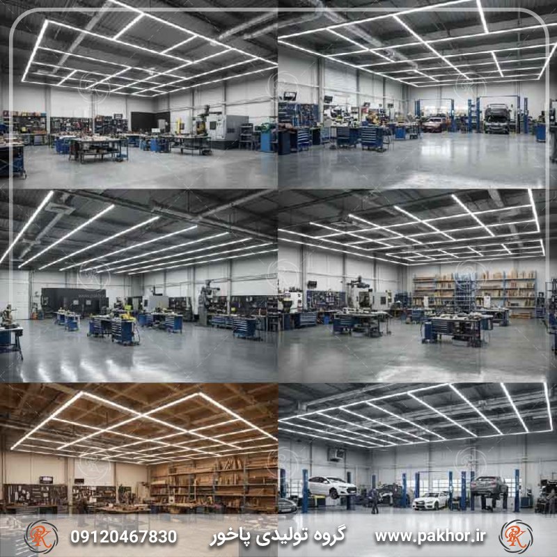 نور خطی فروشگاه