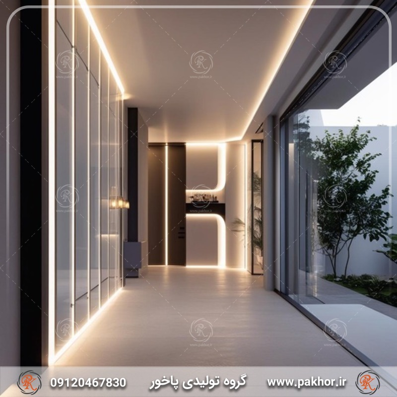 نصب نور خطی در آشپزخانه