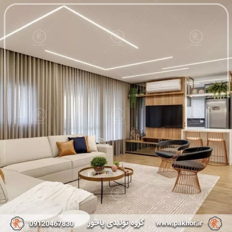 کاربرد و نحوه نصب لاین نوری سقف کاربرد و نحوه نصب لاین نوری سقف