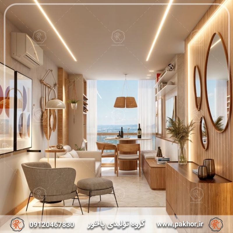 نورپردازی با پروفیل لاین نوری 