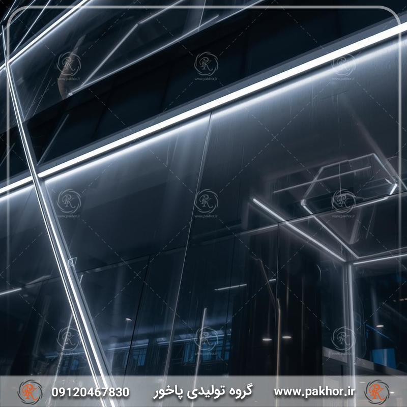 لاین نوری در نما