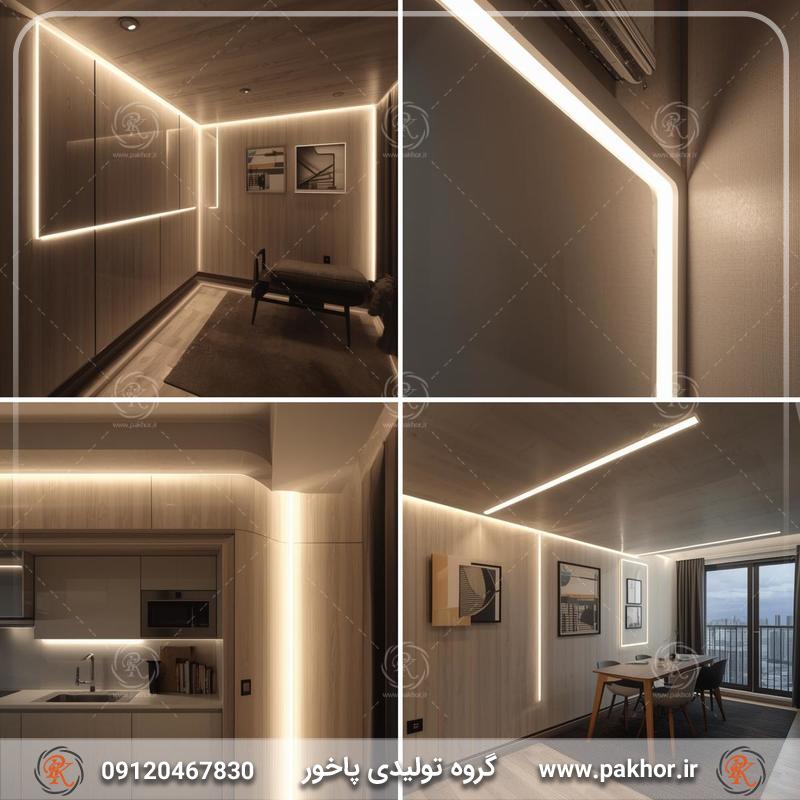 لاین نوری استفاده شده در حال و آشپزخانه