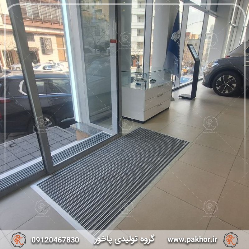 نصب پادری آلومینیومی با چسب