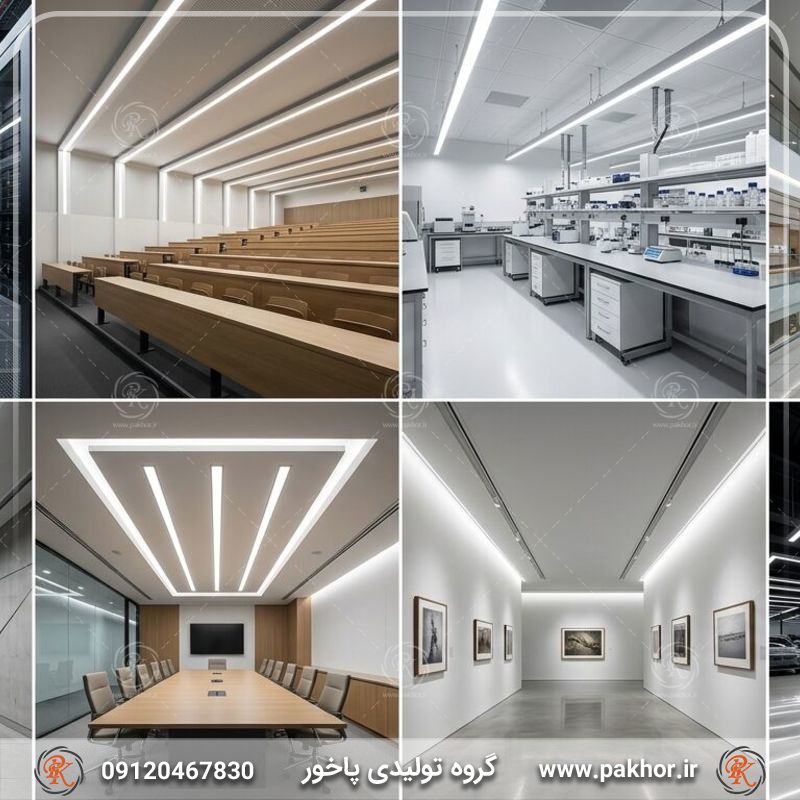 پروفیل نور خطی