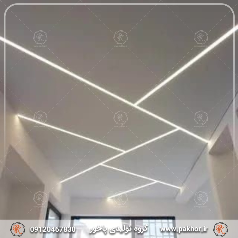 تأثیر پروفیل لاینر در جلوه نور در دکوراسیون داخلی ساختمان ها