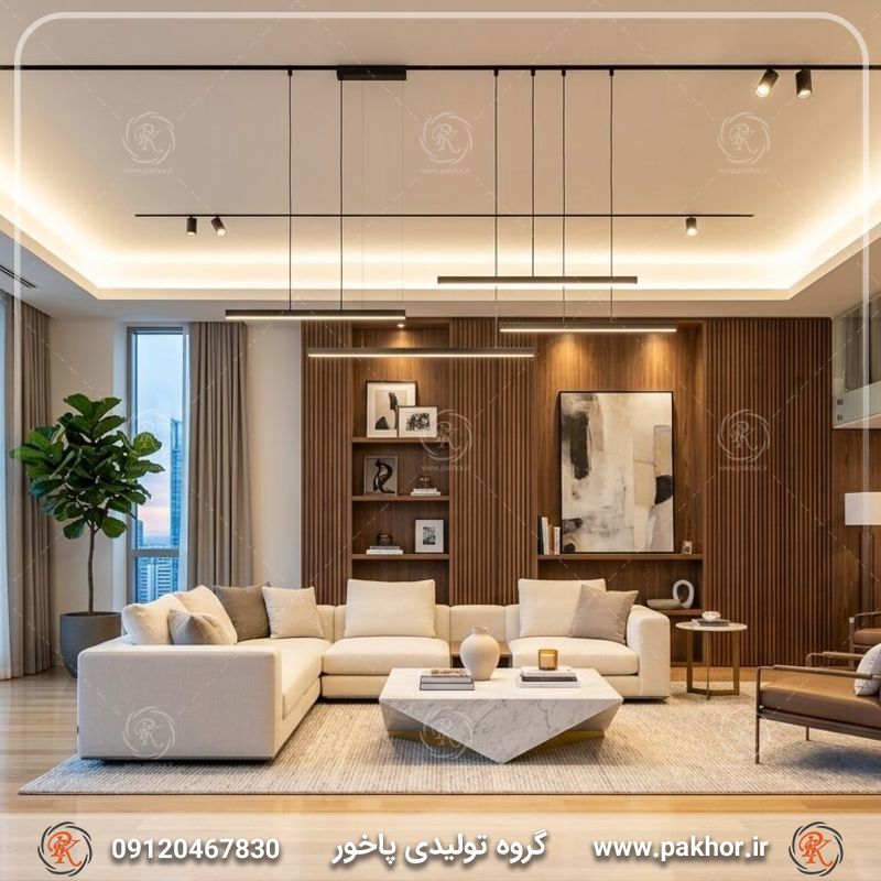 نور خطی پذیرایی