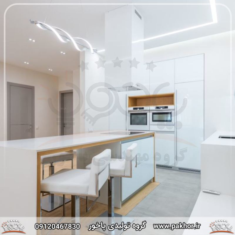 نور خطی آشپزخانه