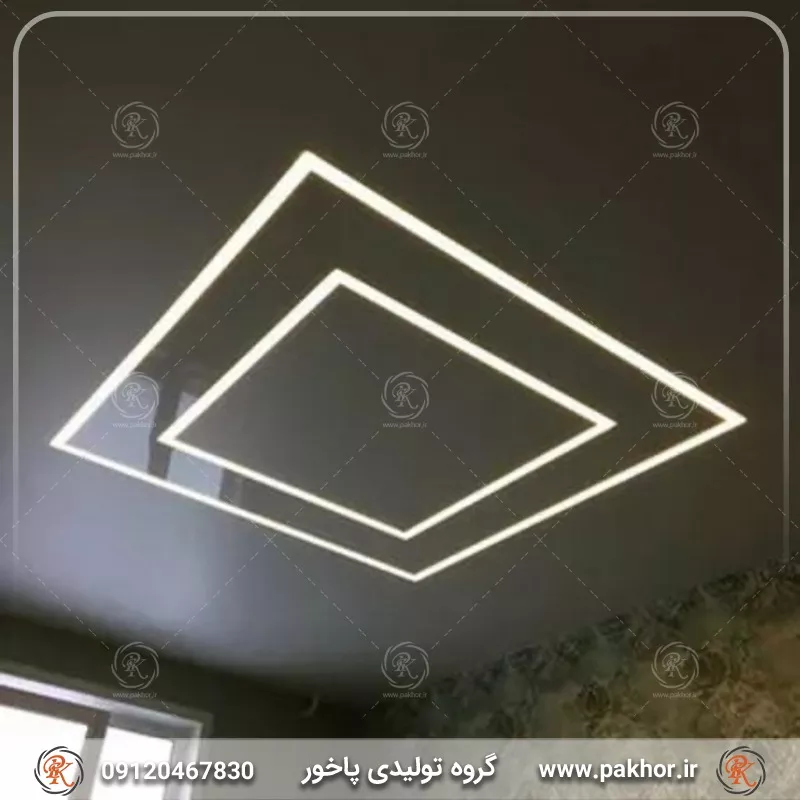 پروفیل نور خطی پنج سانتی بدون لبه کد N12
