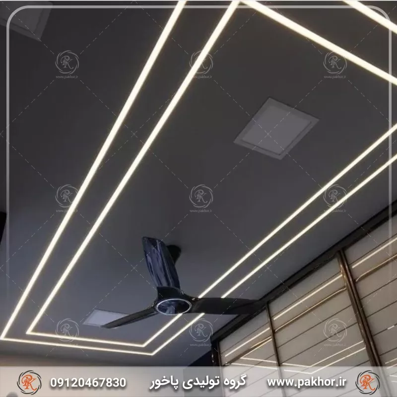 پروفیل نور خطی پنج سانتی بدون لبه کد N12