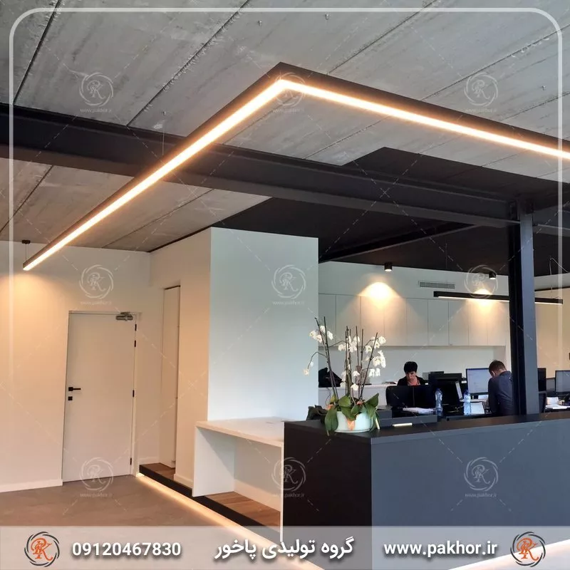 پروفیل نور خطی لوستری کد N13