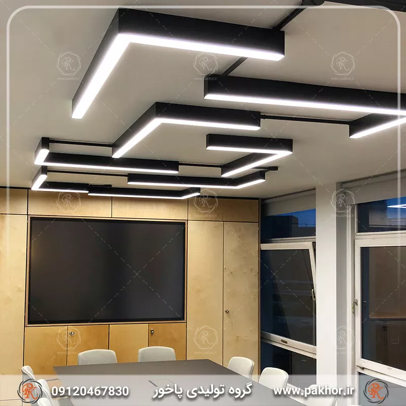 پروفیل نور خطی لوستری کد N13