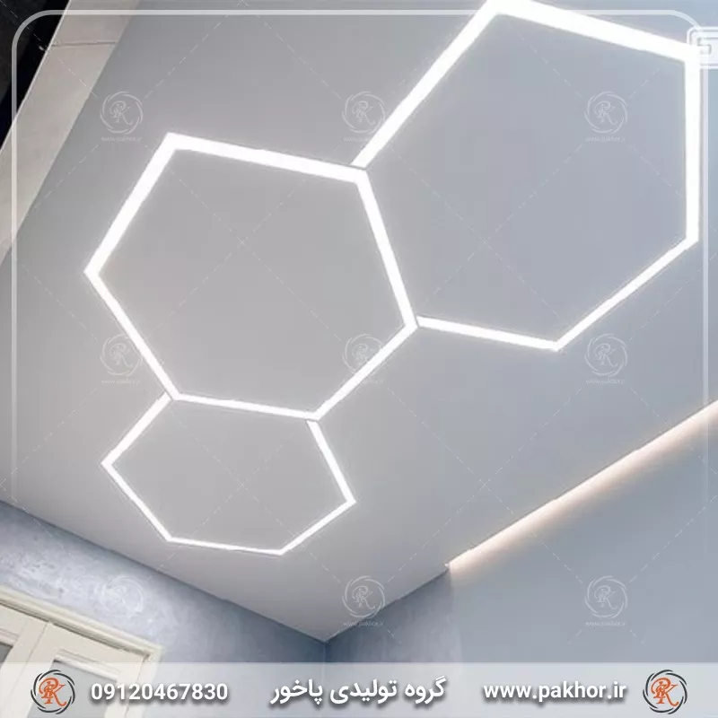 پروفیل نور خطی کناف 3 سانتی کد N11