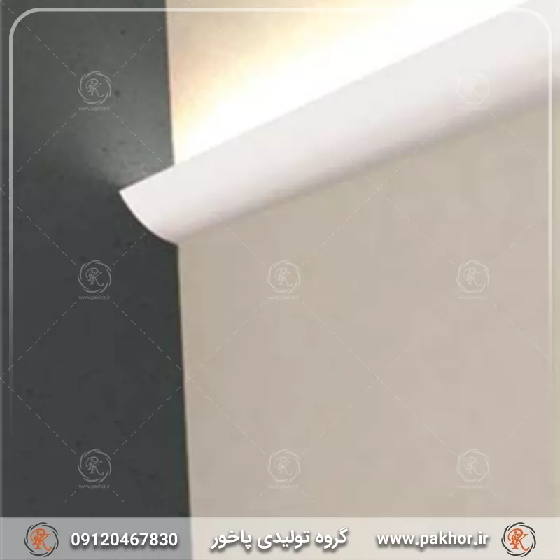 پروفیل نور خطی قرنیز 4 سانتی led خور کد N15