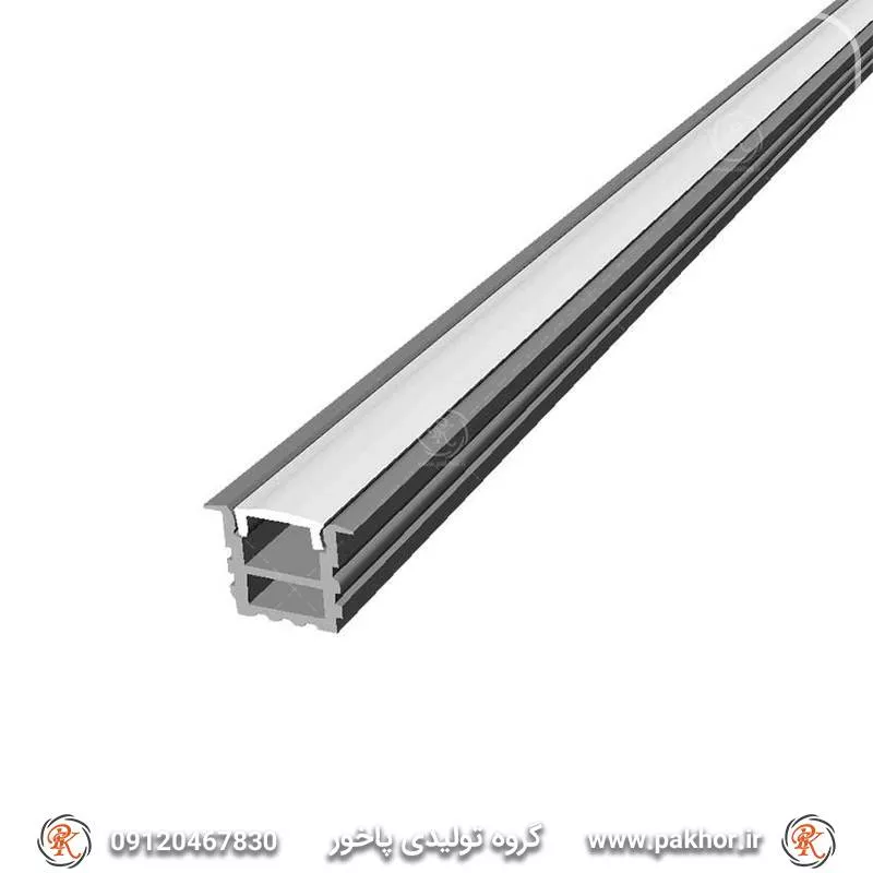 پروفیل نورخطی،لاین نوری توکار با تیغه وسط کد N4