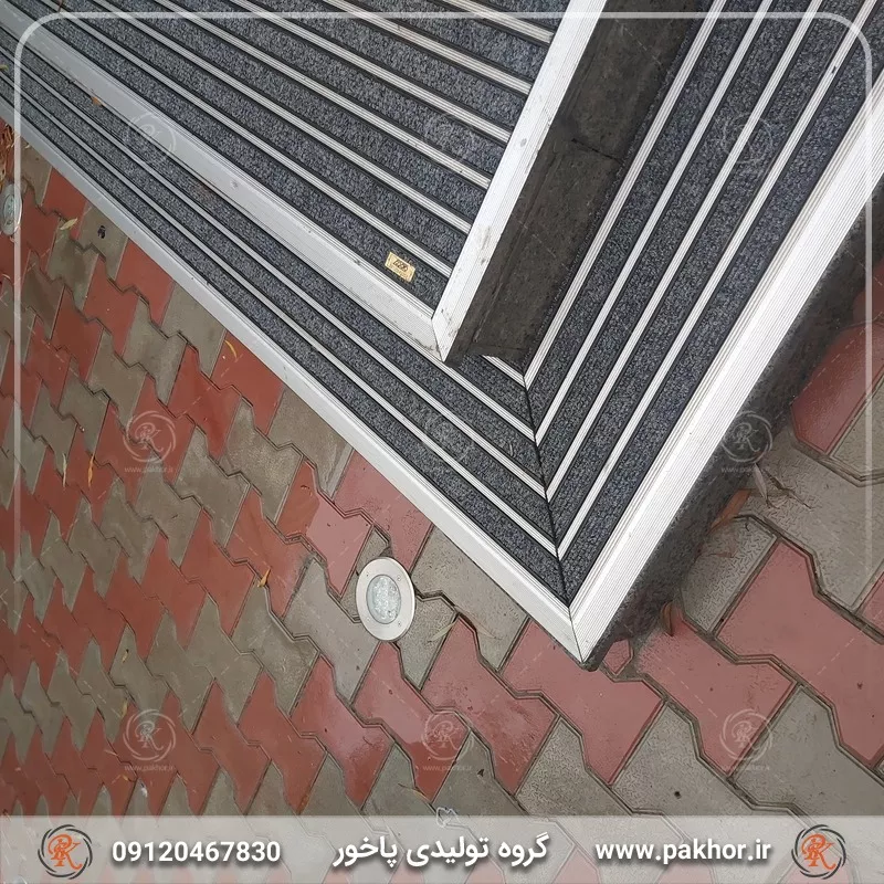 پادری آلومینیومی pvc موکت یک سانتی کد M3