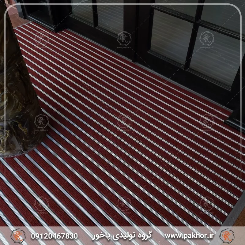 پادری آلومینیومی pvc موکت یک سانتی کد M3