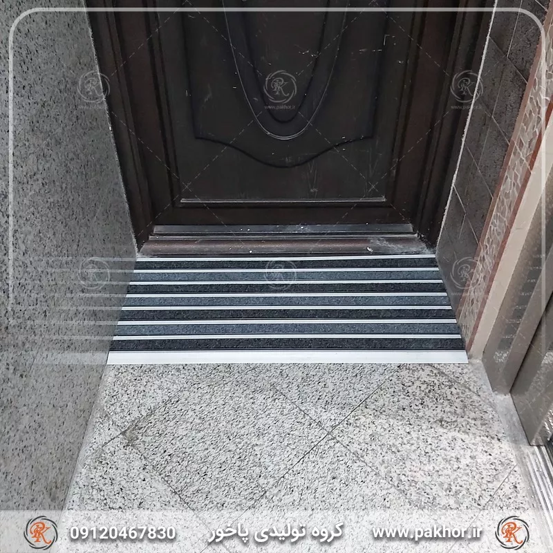 پادری آلومینیومی pvc موکت یک سانتی کد M3