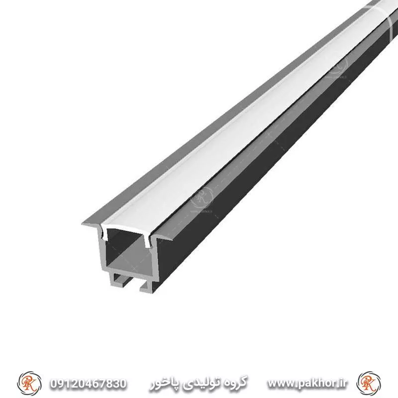 پروفیل نورخطی،لاین نوری کناف فنر خور کد N10