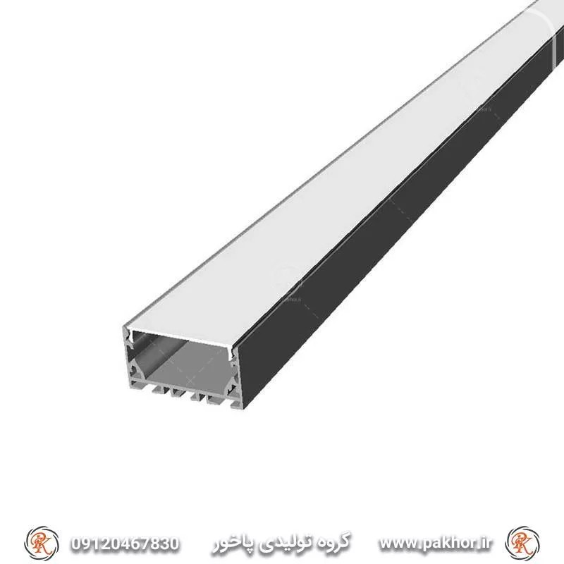 پروفیل نورخطی،لاین نوری پنج سانتی بدون لبه کد N12