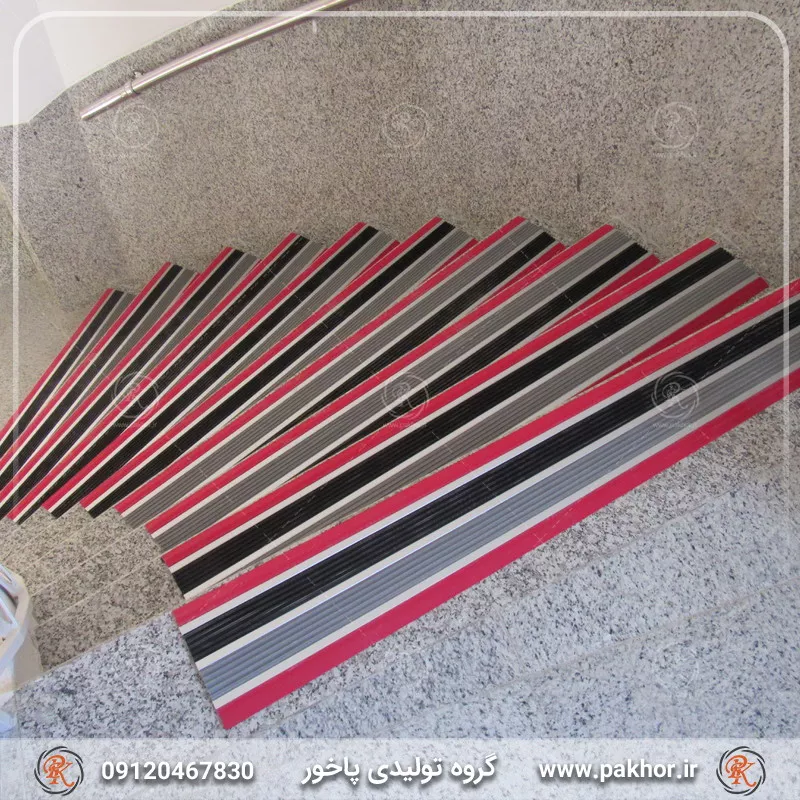 پادری آلومینیومی شیار دار یک سانتی کد M2