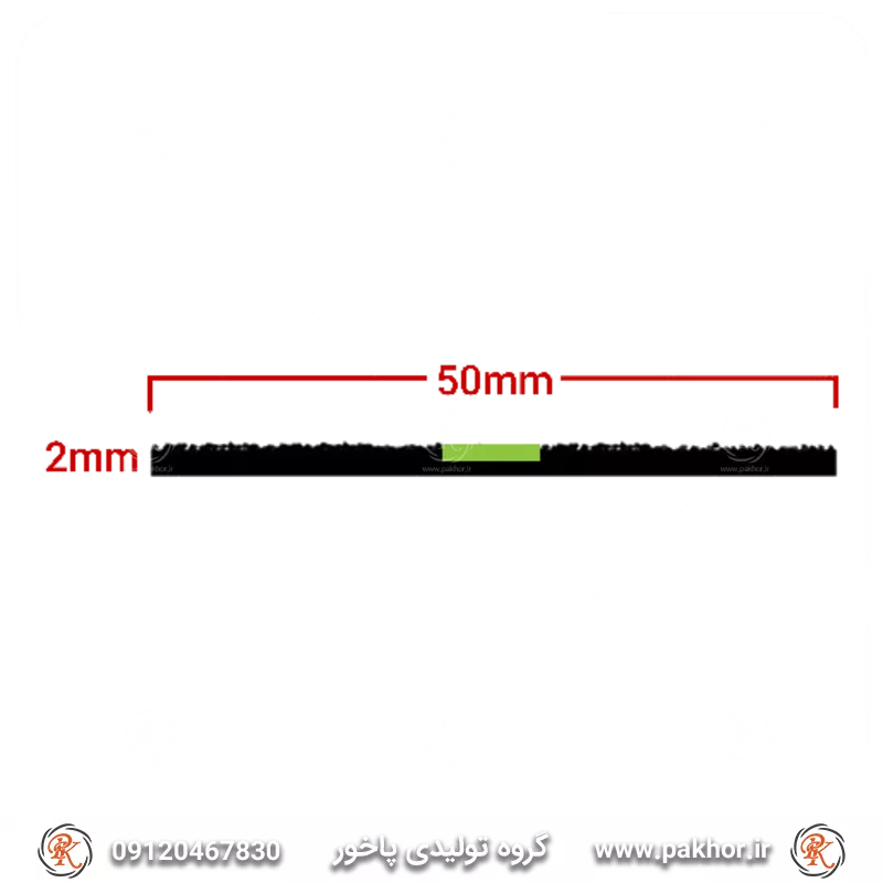 ترمز پله سیلیسی پشت چسبدار با نوار شبتاب ( 2 سال ضمانت )