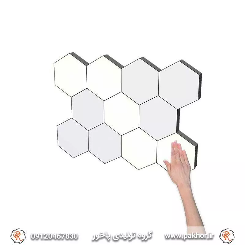 چراغ هوشمند لمسی زنبوری کد N22