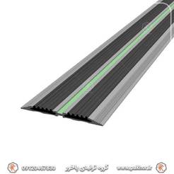 ترمزپله آلومینیومی دوبل تخت رویه لاستیک کد S3