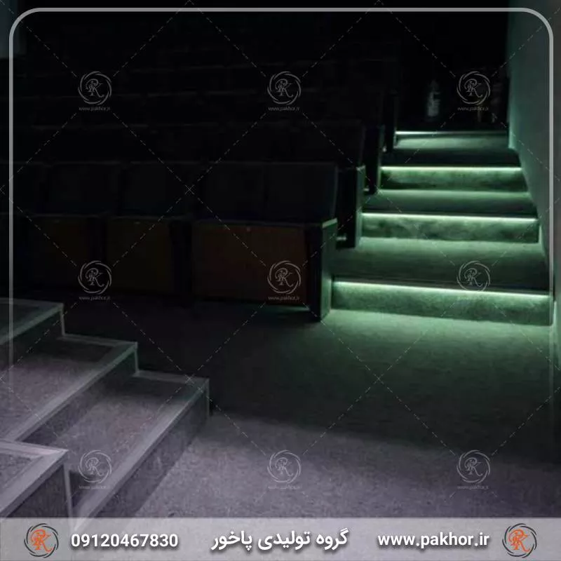 ترمز پله LED خور دوبل کد S7