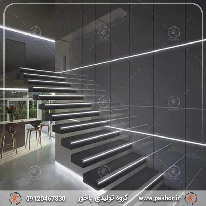 ترمز پله LED خور دوبل کد S7