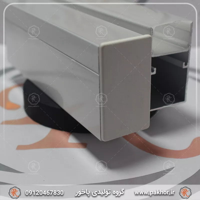 درپوش پروفیل نور خطی دو تیکه کد EN8