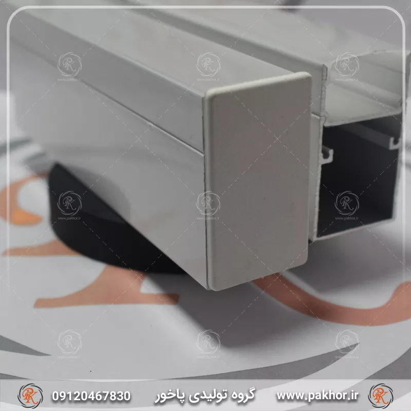 درپوش پروفیل نور خطی دو تیکه کد EN8