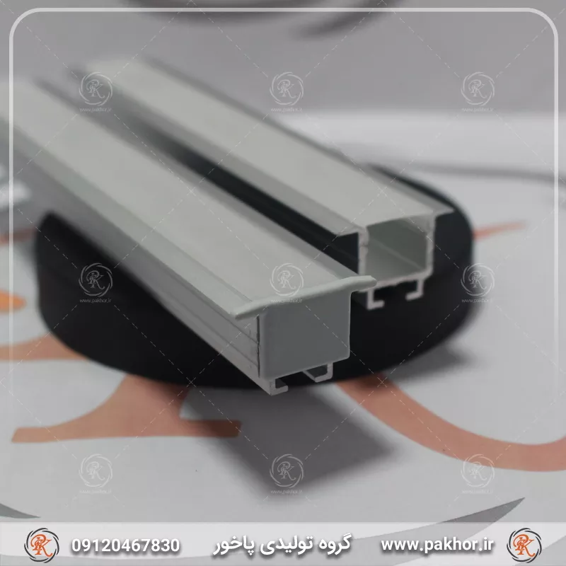 درپوش پروفیل نور خطی کناف فنر خور کد EN10