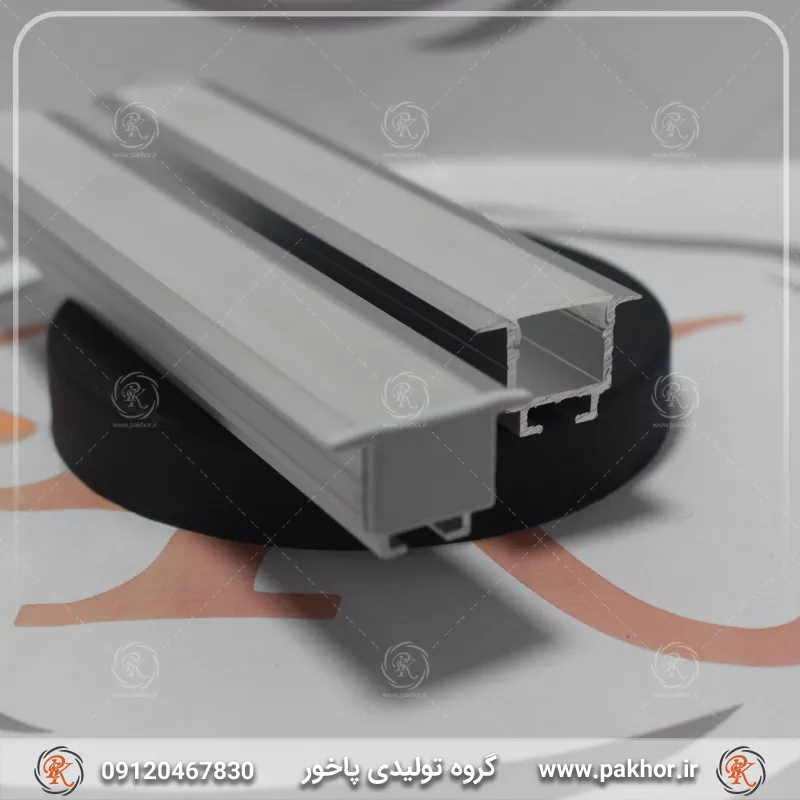 درپوش پروفیل نور خطی کناف فنر خور کد EN10