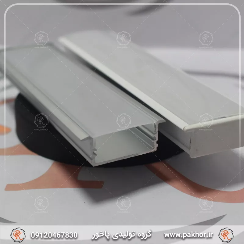 درپوش پروفیل نور خطی کناف 3 سانتی کد EN11