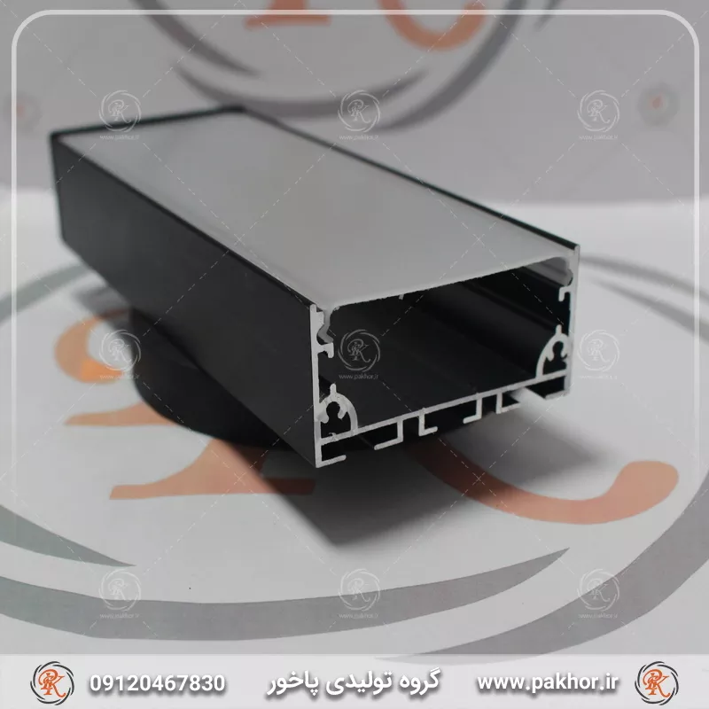درپوش پروفیل نور خطی پنج سانتی بدون لبه کد EN12