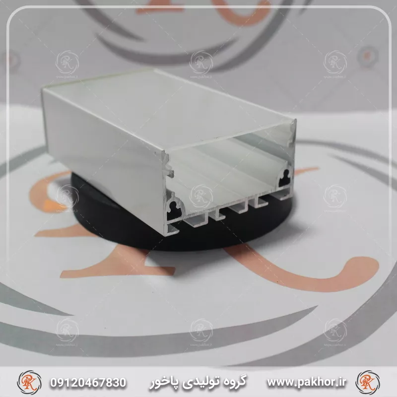 درپوش پروفیل نور خطی پنج سانتی بدون لبه کد EN12