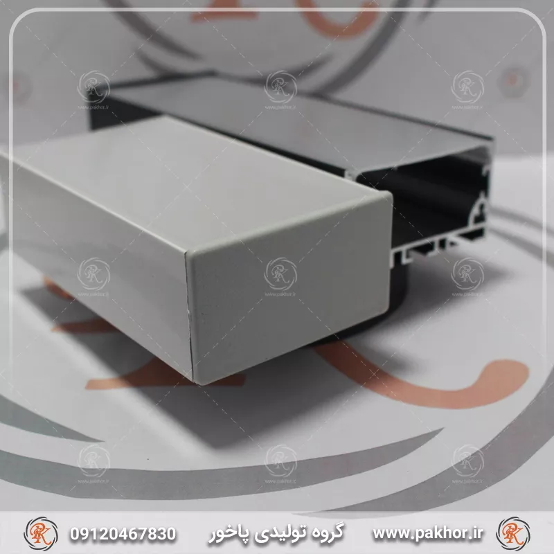 درپوش پروفیل نور خطی پنج سانتی بدون لبه کد EN12