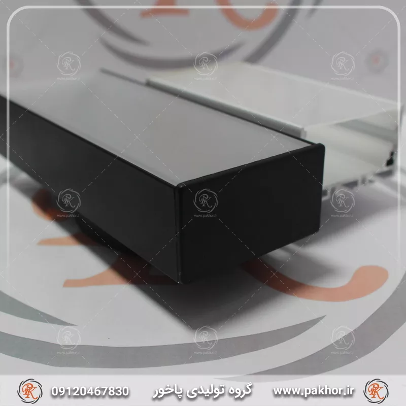 درپوش پروفیل نور خطی پنج سانتی بدون لبه کد EN12