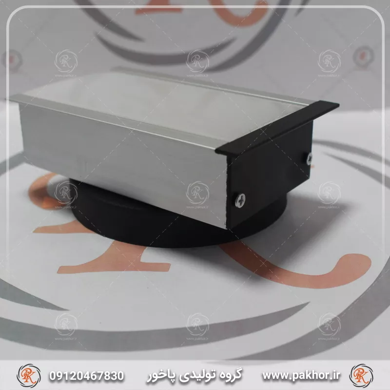 درپوش پروفیل نور خطی پنج سانتی لبه دار کد EN12-1