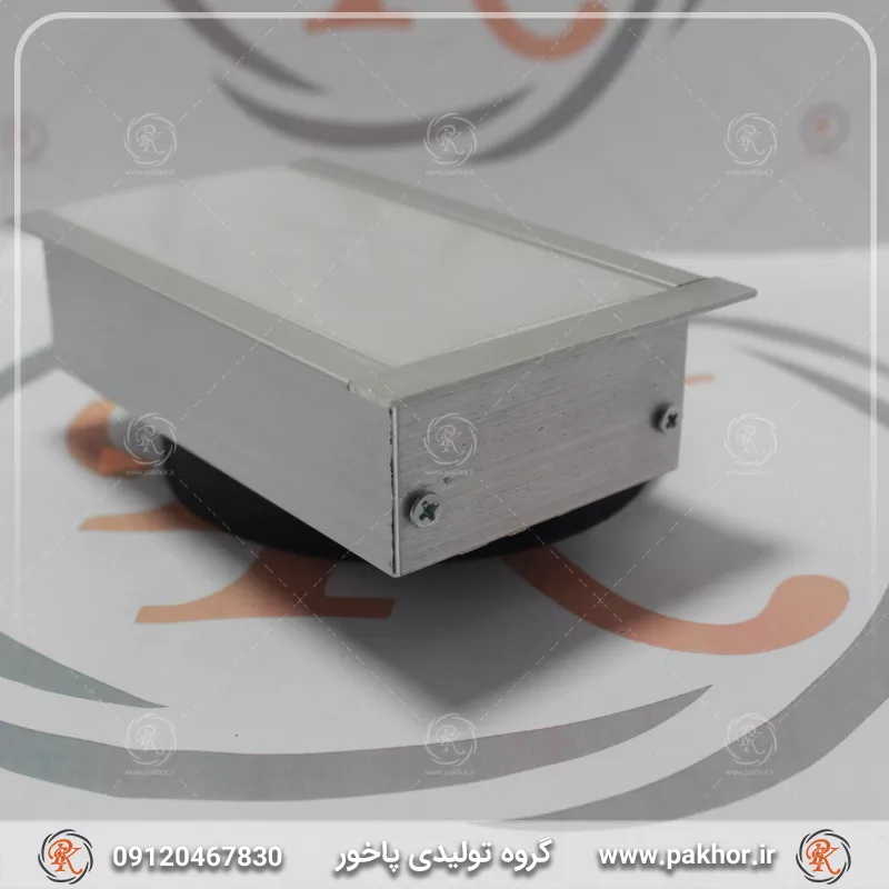 درپوش پروفیل نور خطی پنج سانتی لبه دار کد EN12-1